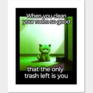 Funny Meme - Sarcastic Quote - Cat Posters and Art